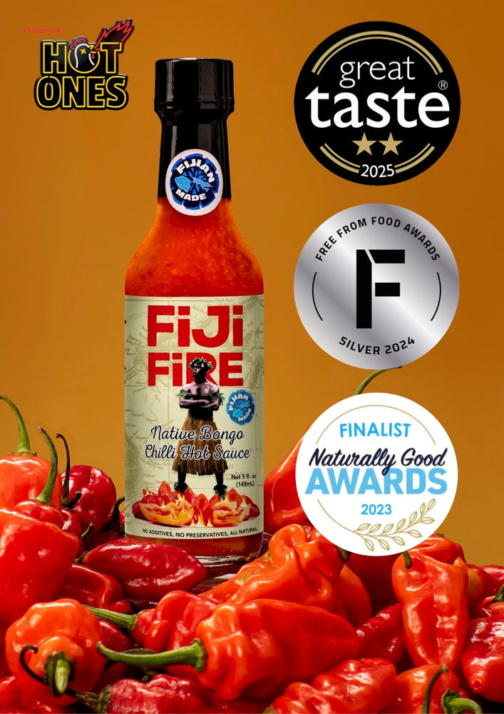 Fiji Fire Original Bongo Chilli Hot Sauce