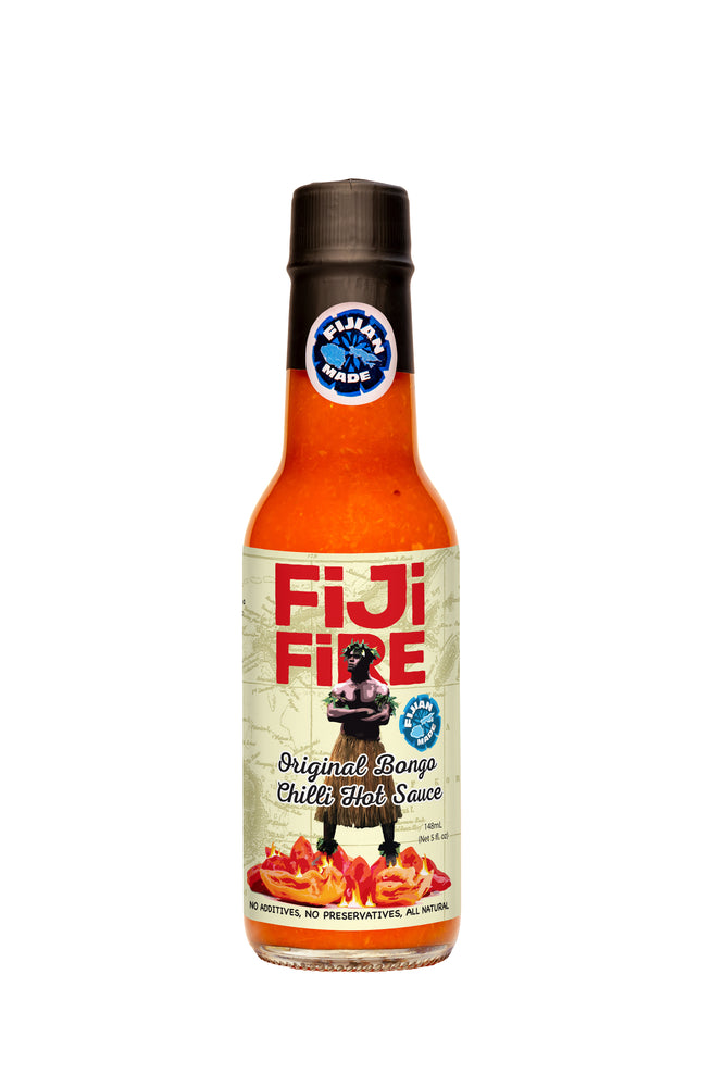 Fiji Fire Original Bongo Chilli Hot Sauce