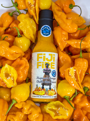 Fiji Fire Tropical Bongo Chilli Hot Sauce